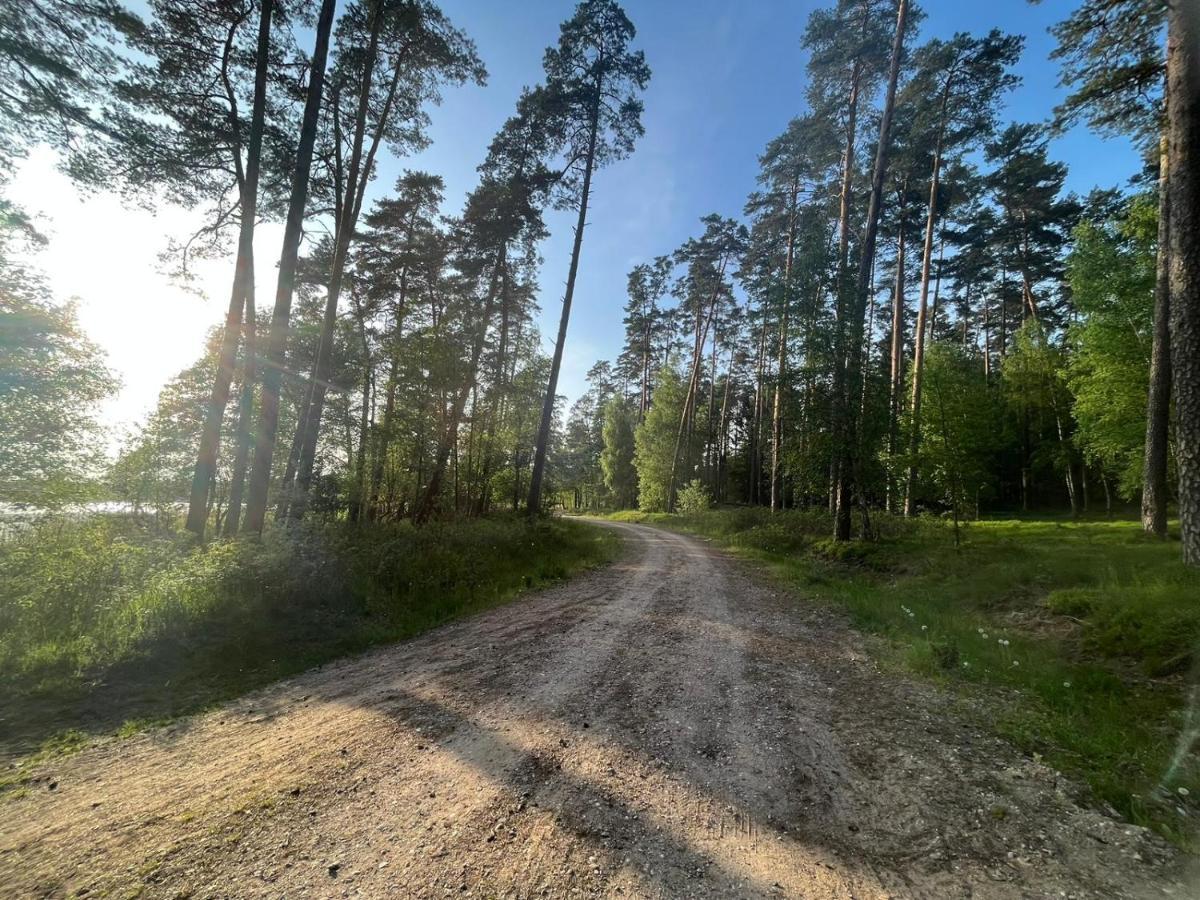 Domek Letniskowy Nad Jeziorem, Las, Mazury Wiartel Maly Bagian luar foto