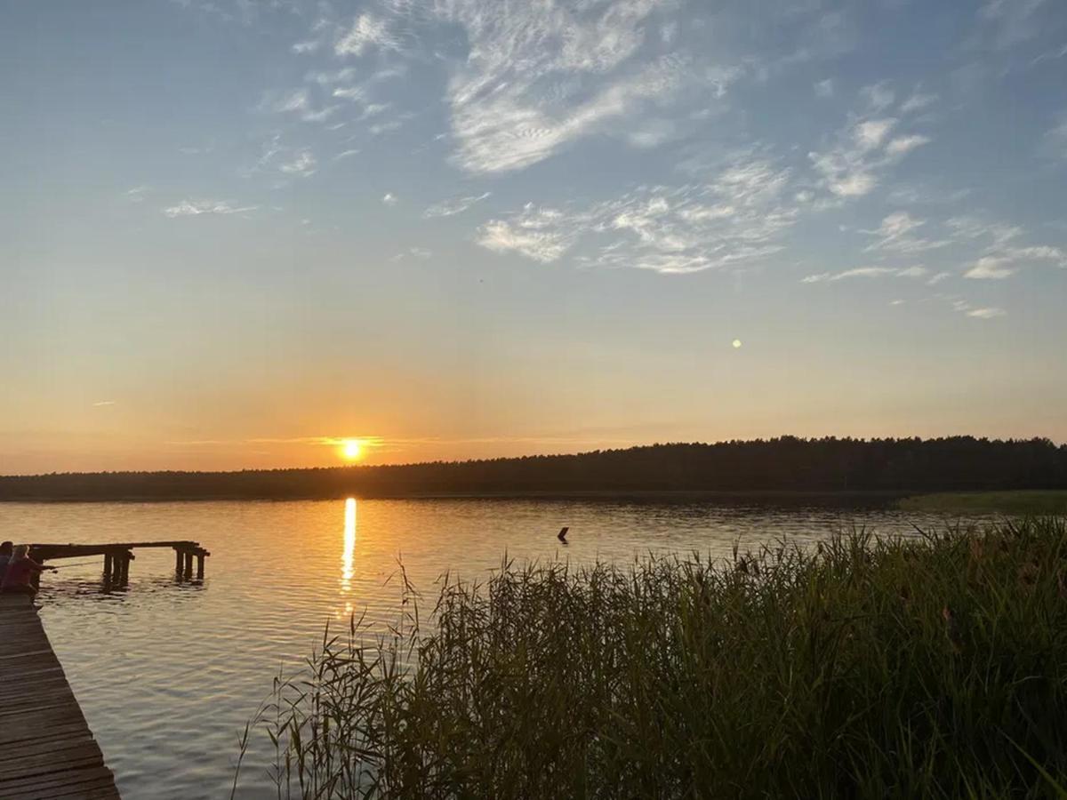 Domek Letniskowy Nad Jeziorem, Las, Mazury Wiartel Maly Bagian luar foto