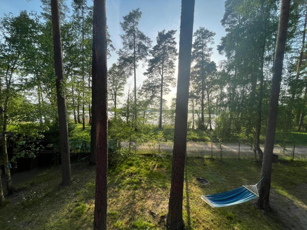 Domek Letniskowy Nad Jeziorem, Las, Mazury Wiartel Maly Bagian luar foto