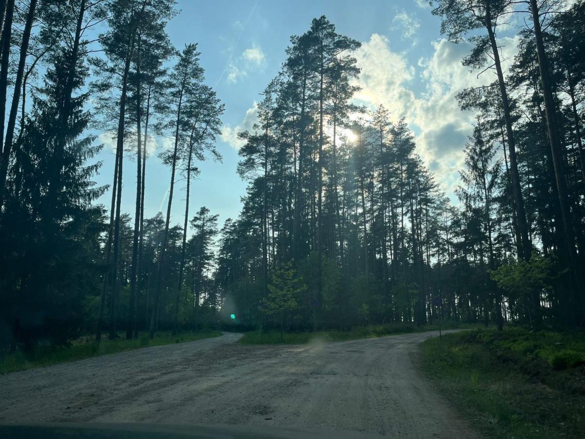 Domek Letniskowy Nad Jeziorem, Las, Mazury Wiartel Maly Bagian luar foto