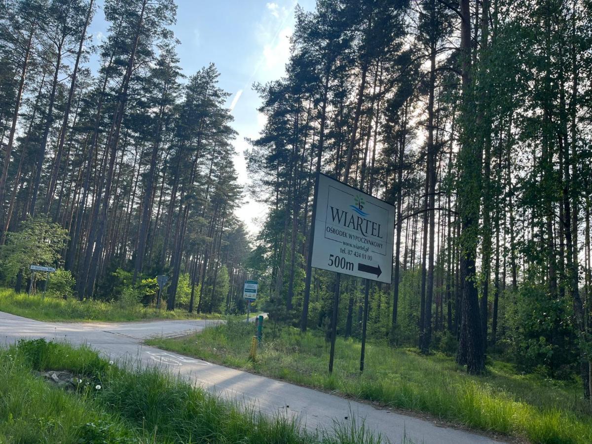 Domek Letniskowy Nad Jeziorem, Las, Mazury Wiartel Maly Bagian luar foto